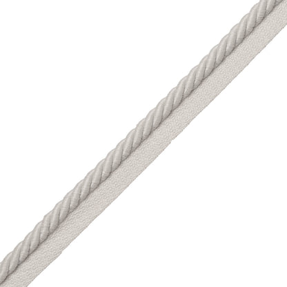 3/8" Saisons Cord With Tape Trim by Samuel & Sons in Ice