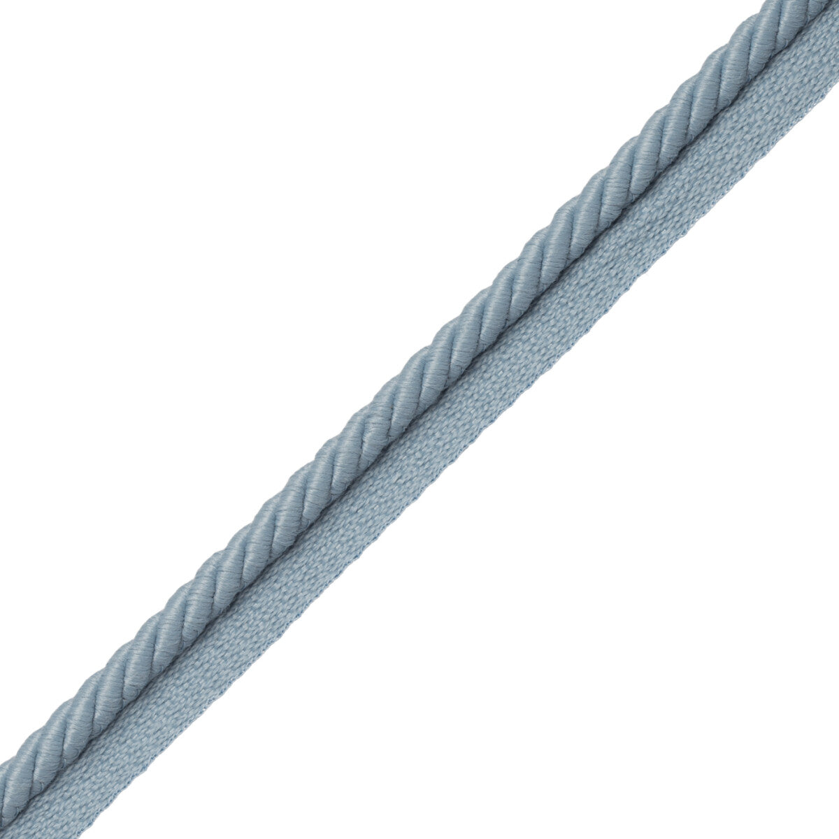 3/8" Saisons Cord With Tape Trim by Samuel & Sons in Pool