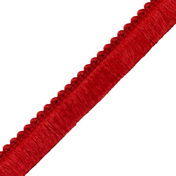 Saisons Brush Fringe Trim by Samuel & Sons in Geranium