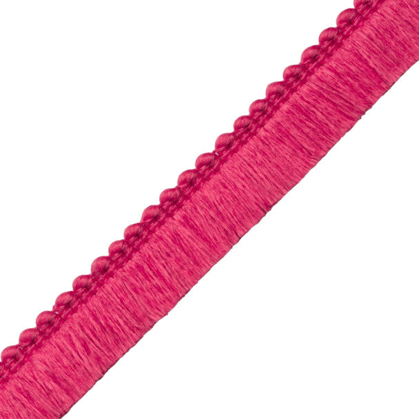 Saisons Brush Fringe Trim by Samuel & Sons in Azalea