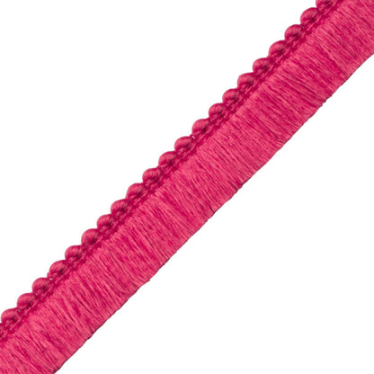 Saisons Brush Fringe Trim by Samuel & Sons in Azalea