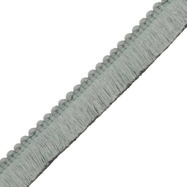 Saisons Brush Fringe Trim by Samuel & Sons in Mist