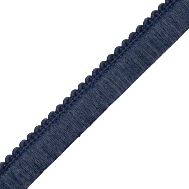 Saisons Brush Fringe Trim by Samuel & Sons in Polo