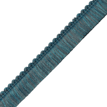Saisons Brush Fringe Trim by Samuel & Sons in Blue Fin
