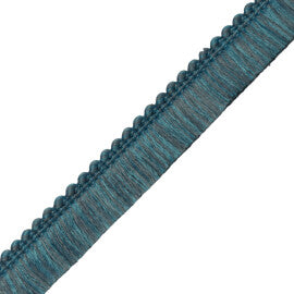 Saisons Brush Fringe Trim by Samuel & Sons in Blue Fin