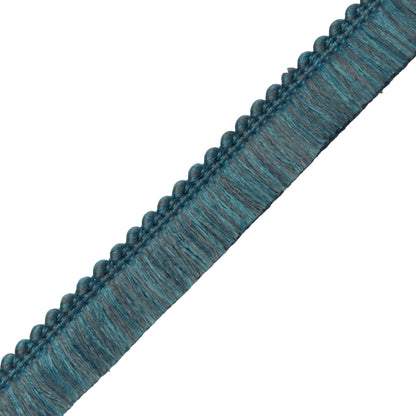 Saisons Brush Fringe Trim by Samuel & Sons in Blue Fin