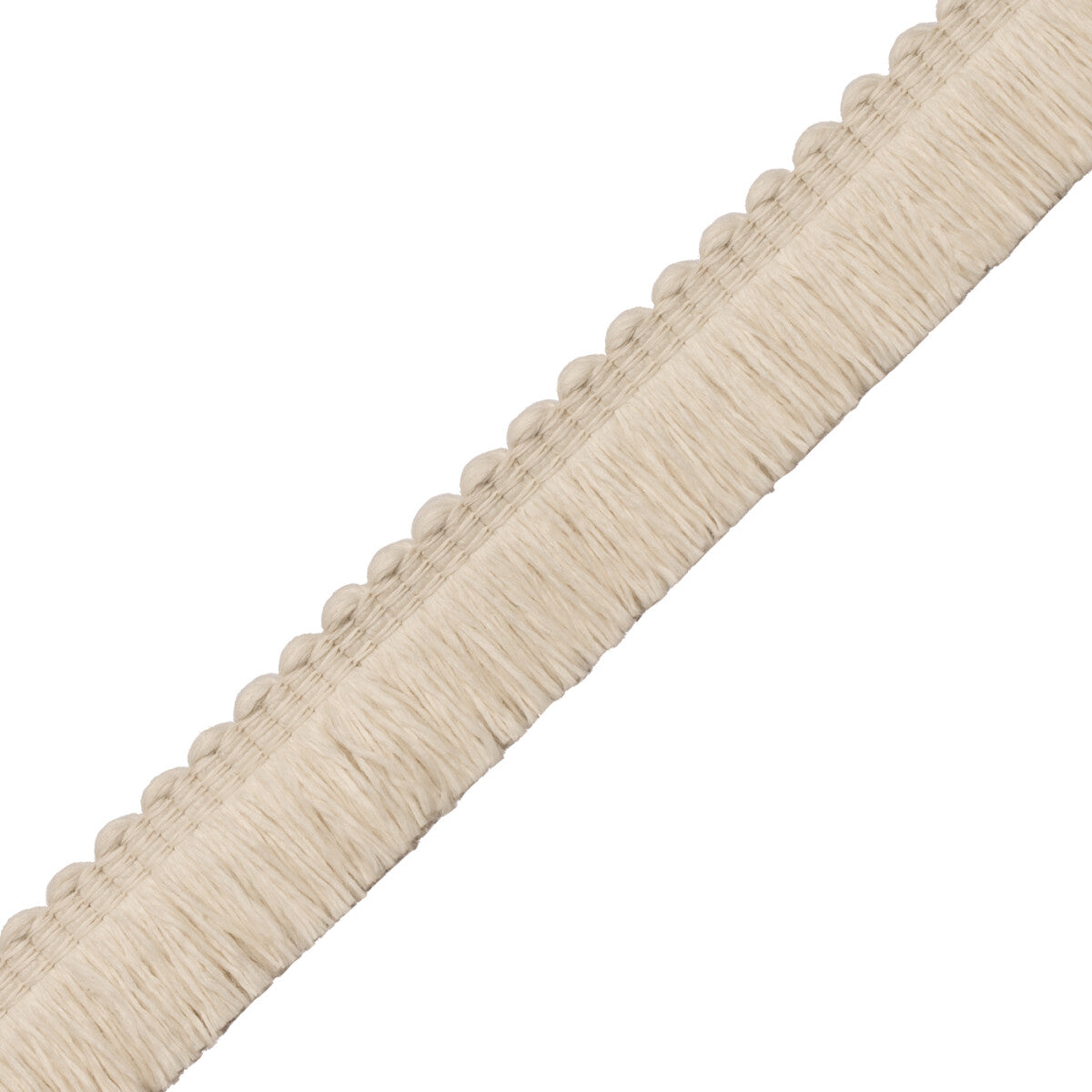 Saisons Brush Fringe Trim by Samuel & Sons in Canvas