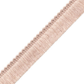 Saisons Brush Fringe Trim by Samuel & Sons in Shell