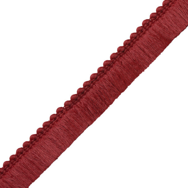 Saisons Brush Fringe Trim by Samuel & Sons in Boysenberry