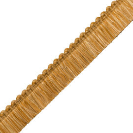 Saisons Brush Fringe Trim by Samuel & Sons in Amber