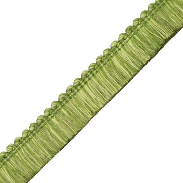 Saisons Brush Fringe Trim by Samuel & Sons in Leaf