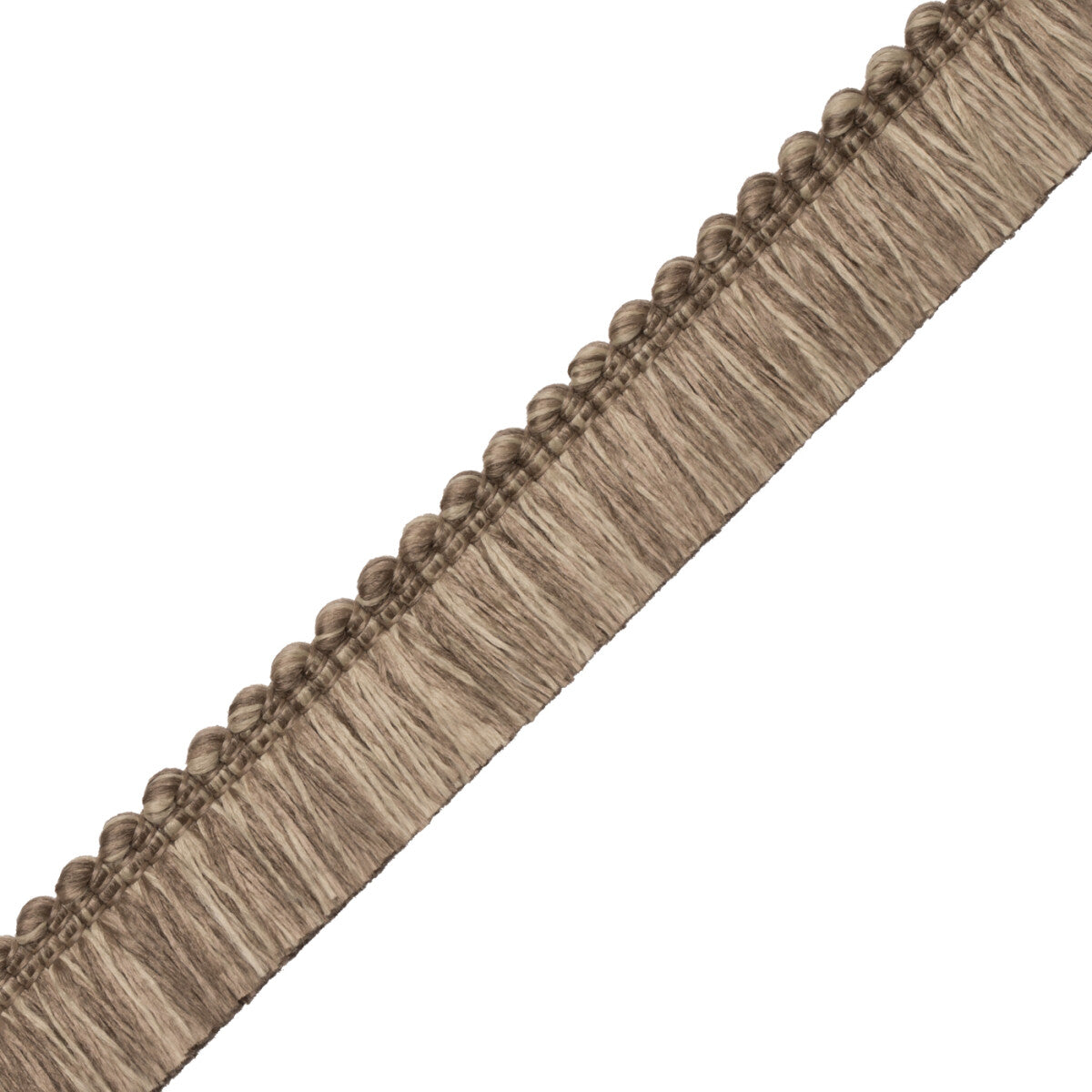 Saisons Brush Fringe Trim by Samuel & Sons in Mica