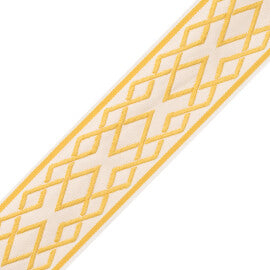 Saisons Interlink Border Trim by Samuel & Sons in Sun