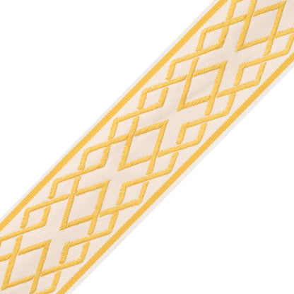 Saisons Interlink Border Trim by Samuel & Sons in Sun