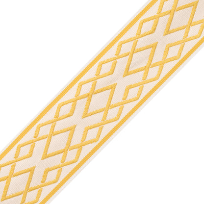 Saisons Interlink Border Trim by Samuel & Sons in Sun