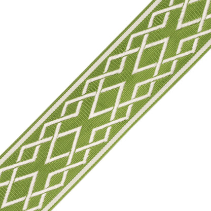 Saisons Interlink Border Trim by Samuel & Sons in Lime