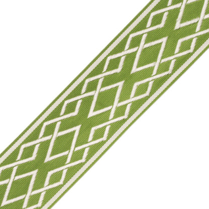 Saisons Interlink Border Trim by Samuel & Sons in Lime