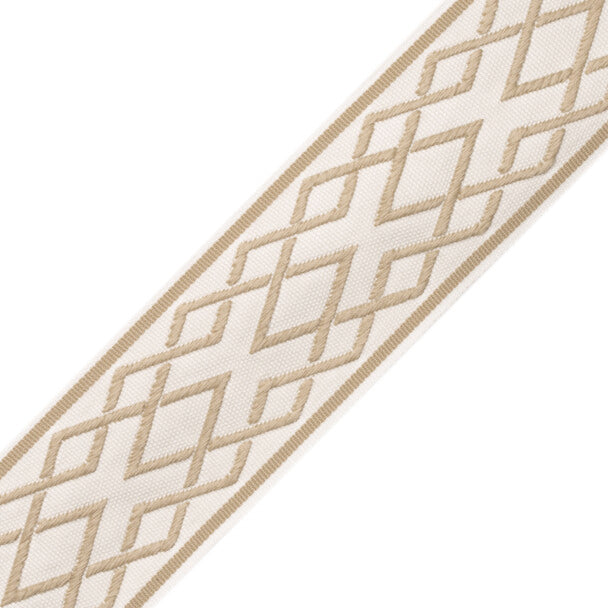 Saisons Interlink Border Trim by Samuel & Sons in Sand Dune