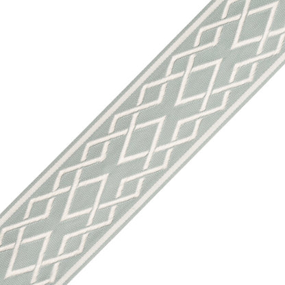 Saisons Interlink Border Trim by Samuel & Sons in Mist