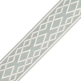 Saisons Interlink Border Trim by Samuel & Sons in Mist