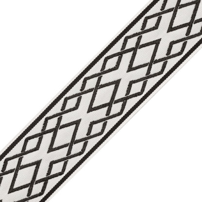 Saisons Interlink Border Trim by Samuel & Sons in Jet