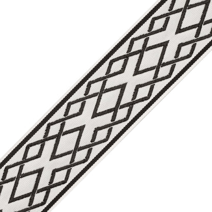 Saisons Interlink Border Trim by Samuel & Sons in Jet