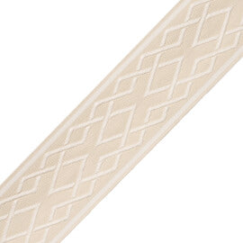 Saisons Interlink Border Trim by Samuel & Sons in Canvas