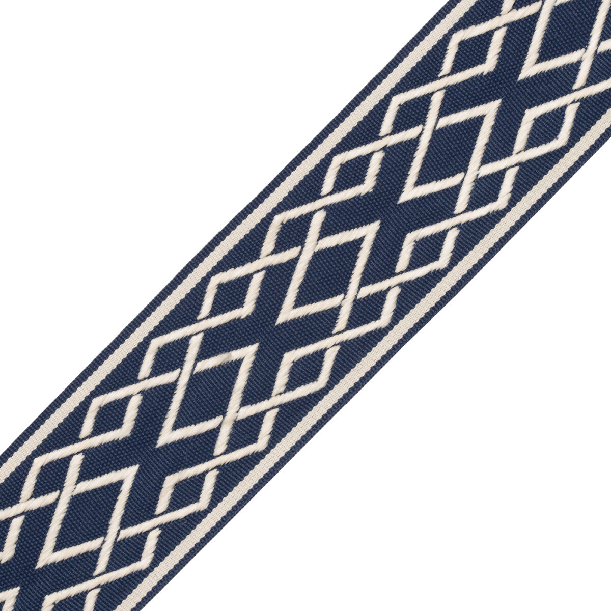 Saisons Interlink Border Trim by Samuel & Sons in Navy