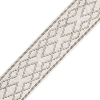 Saisons Interlink Border Trim by Samuel & Sons in Stone