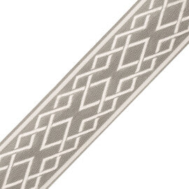 Saisons Interlink Border Trim by Samuel & Sons in Pebble