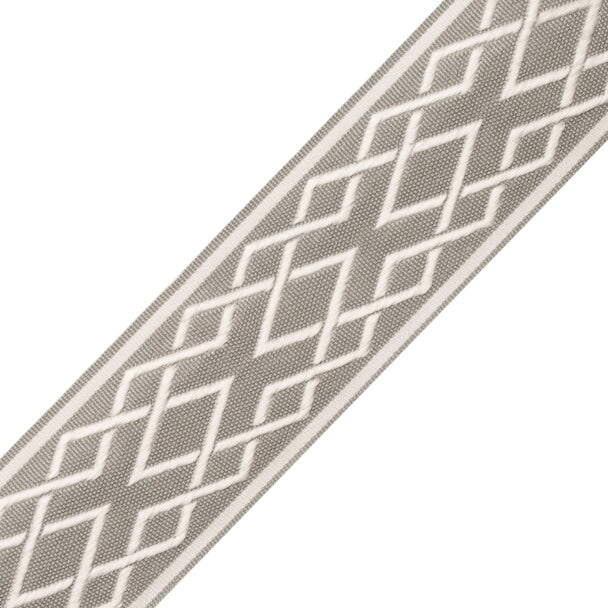 Saisons Interlink Border Trim by Samuel & Sons in Pebble