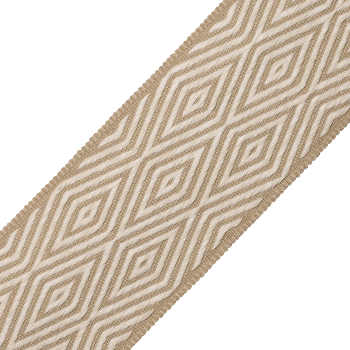 Saisons Diamond Border Trim by Samuel & Sons in Sand Dune