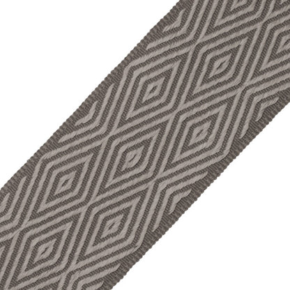 Saisons Diamond Border Trim by Samuel & Sons in Slate