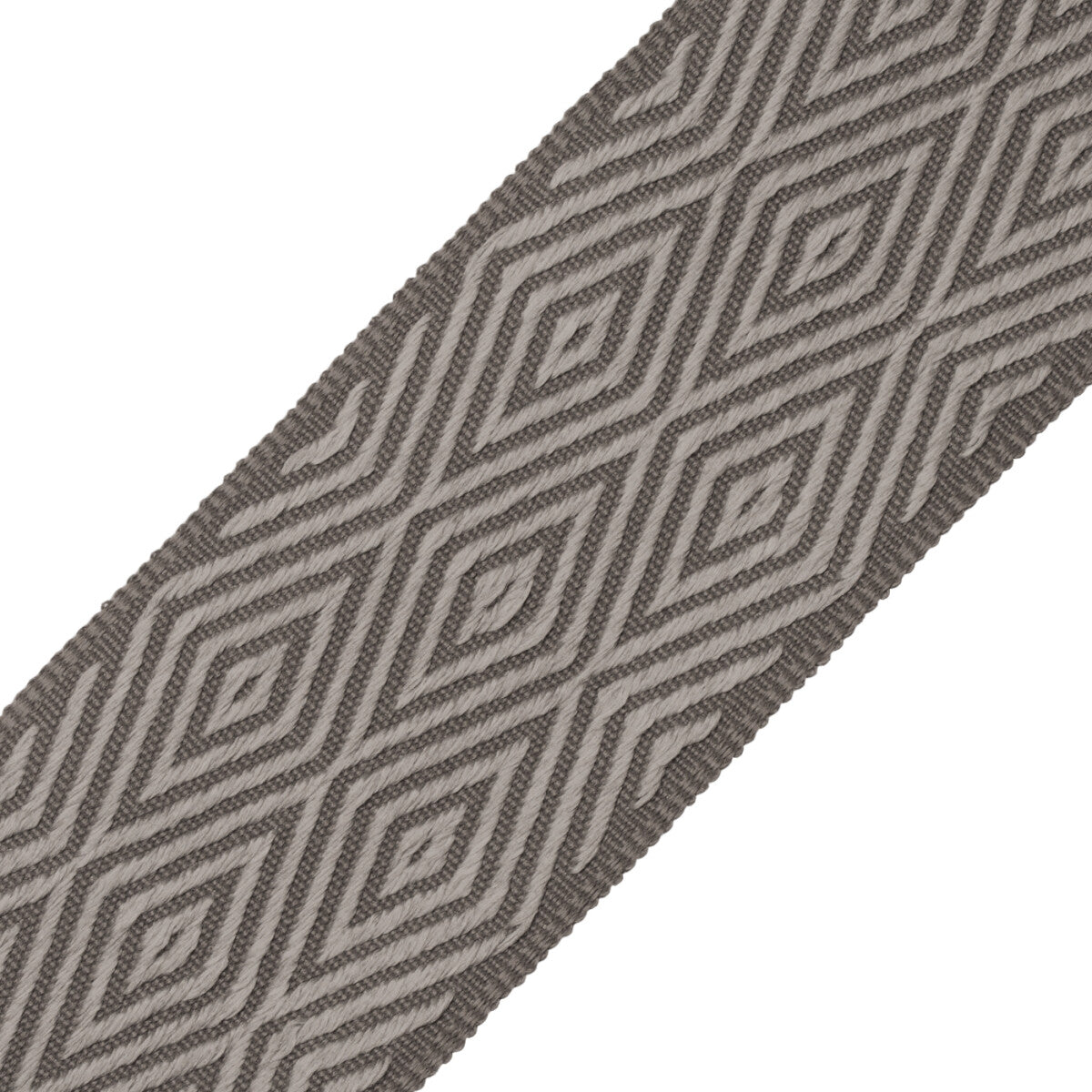 Saisons Diamond Border Trim by Samuel & Sons in Slate