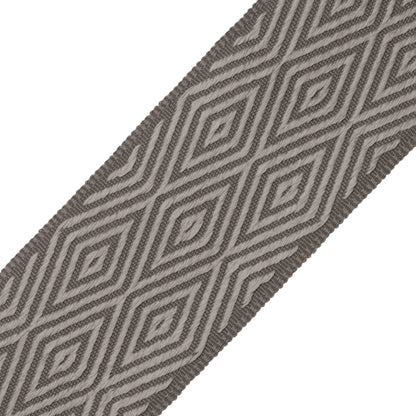 Saisons Diamond Border Trim by Samuel & Sons in Slate