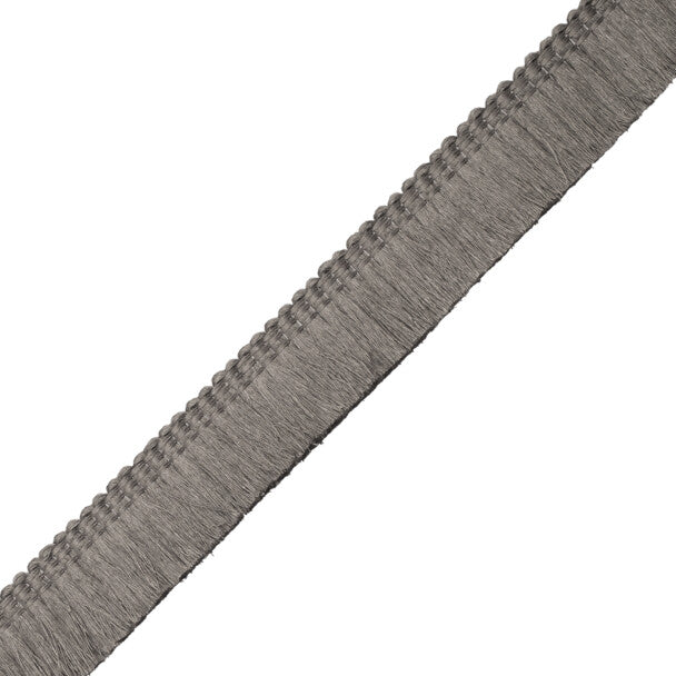 La Terre 1" Brush Fringe Trim by Samuel & Sons in Pebble
