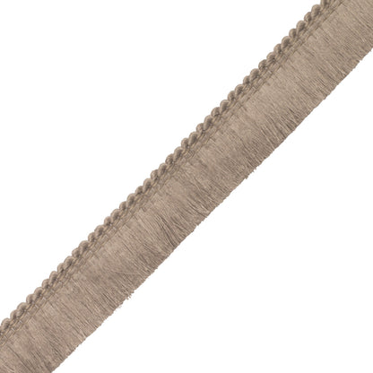 La Terre 1" Brush Fringe Trim by Samuel & Sons in Flax