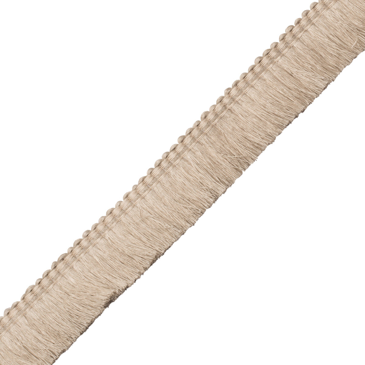 La Terre 1" Brush Fringe Trim by Samuel & Sons in Dune