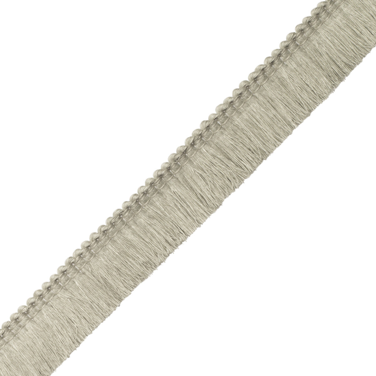 La Terre 1" Brush Fringe Trim by Samuel & Sons in Sea Mist