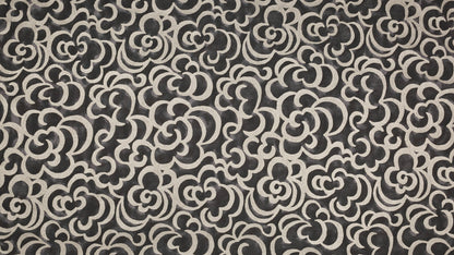 Nuvole Black & silvery gold