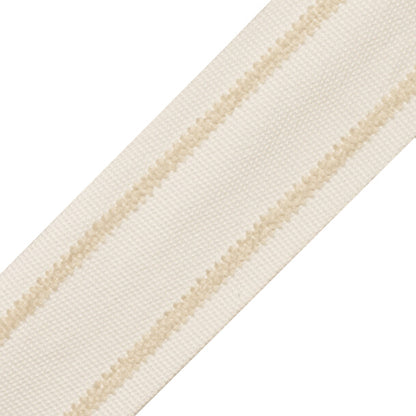 Nantucket Strie Border Trim by Samuel & Sons in Creme