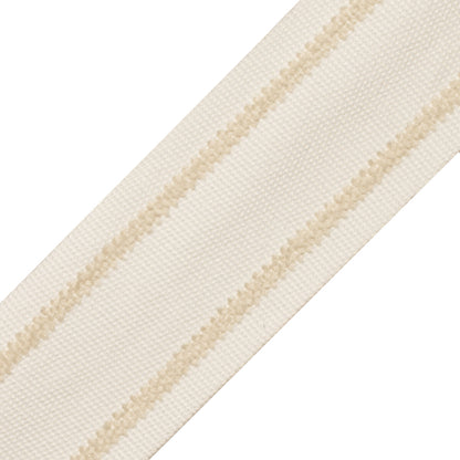 Nantucket Strie Border Trim by Samuel & Sons in Creme