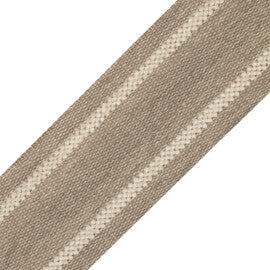Nantucket Strie Border Trim by Samuel & Sons in Linen