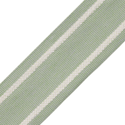 Nantucket Strie Border Trim by Samuel & Sons in Seafoam
