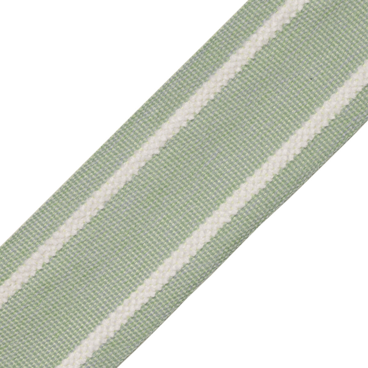 Nantucket Strie Border Trim by Samuel & Sons in Seafoam