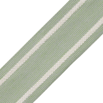 Nantucket Strie Border Trim by Samuel & Sons in Seafoam