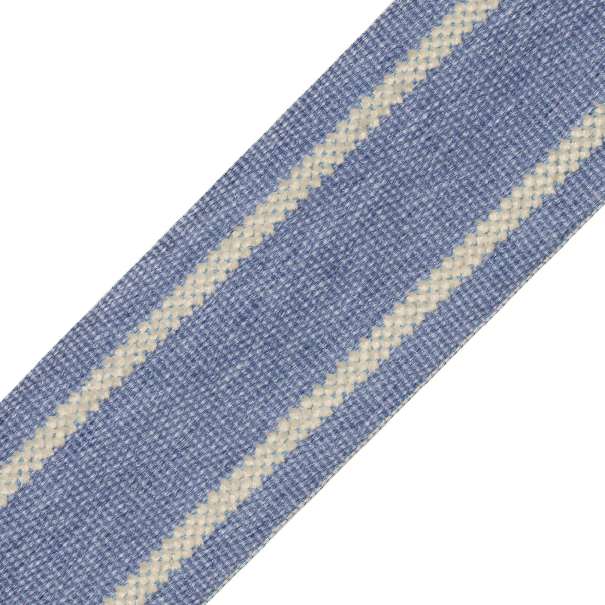 Nantucket Strie Border Trim by Samuel & Sons in Denim