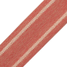 Nantucket Strie Border Trim by Samuel & Sons in Rhubarb