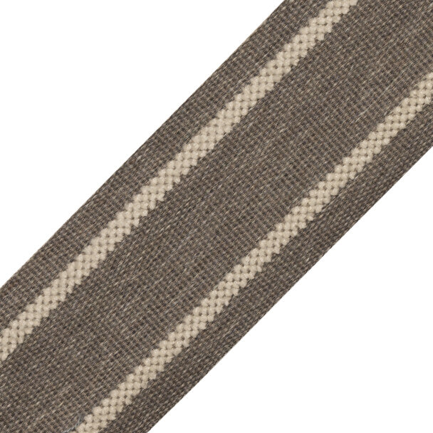 Nantucket Strie Border Trim by Samuel & Sons in Pebble