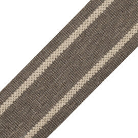 Nantucket Strie Border Trim by Samuel & Sons in Pebble